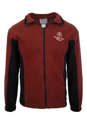 Douglas Park School Fleece Black/Brick